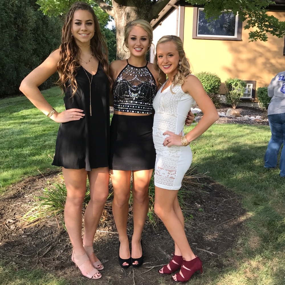 Black homecoming dress
